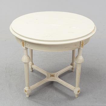 A Gustavian style table, early 20th century.
