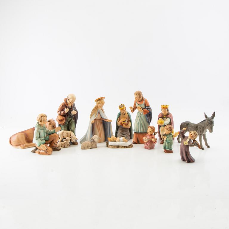 Krubb figures 13 pcs Goebel Tsykland numbered 0018/2000.