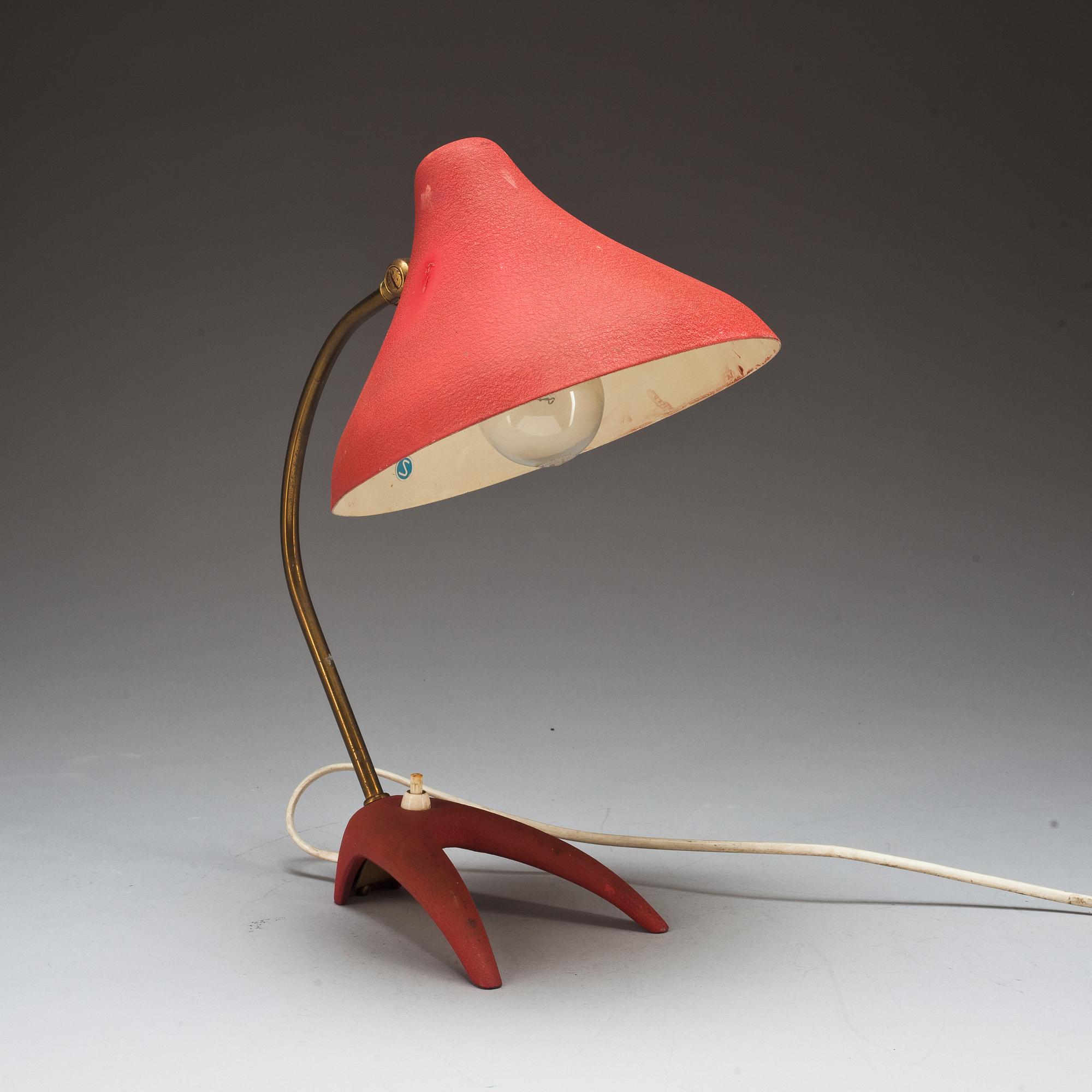 BORDSLAMPA, Ewå, Värnamo. 1900-talets mitt.