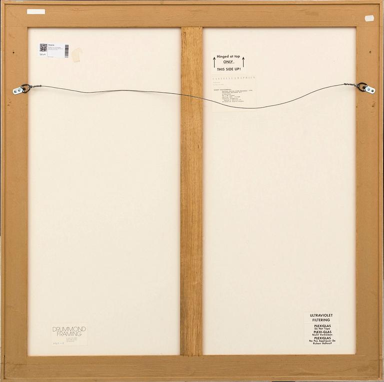 ROBERT RAUSCHENBERG, silkscreen signed dated and numbered 70 51/100.