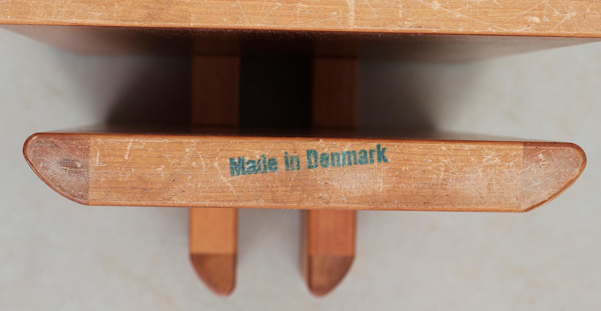 SOFFBORD, Danmark, 1960-tal.
