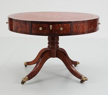 BIBLIOTEKSBORD, England 1800-talets första hälft.