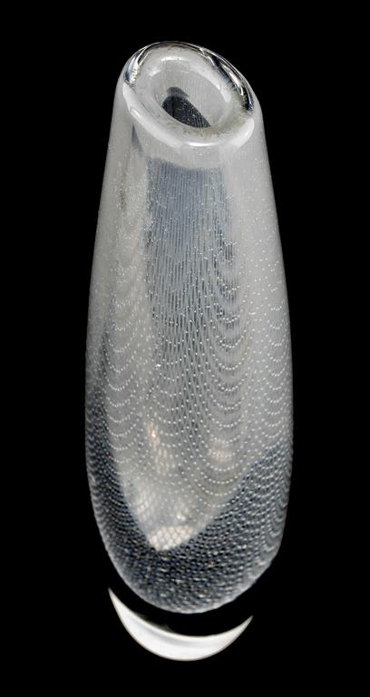 VAS, glas, "Kraka", Sven Palmqvist, Orrefors, 1900-talets andra hälft.