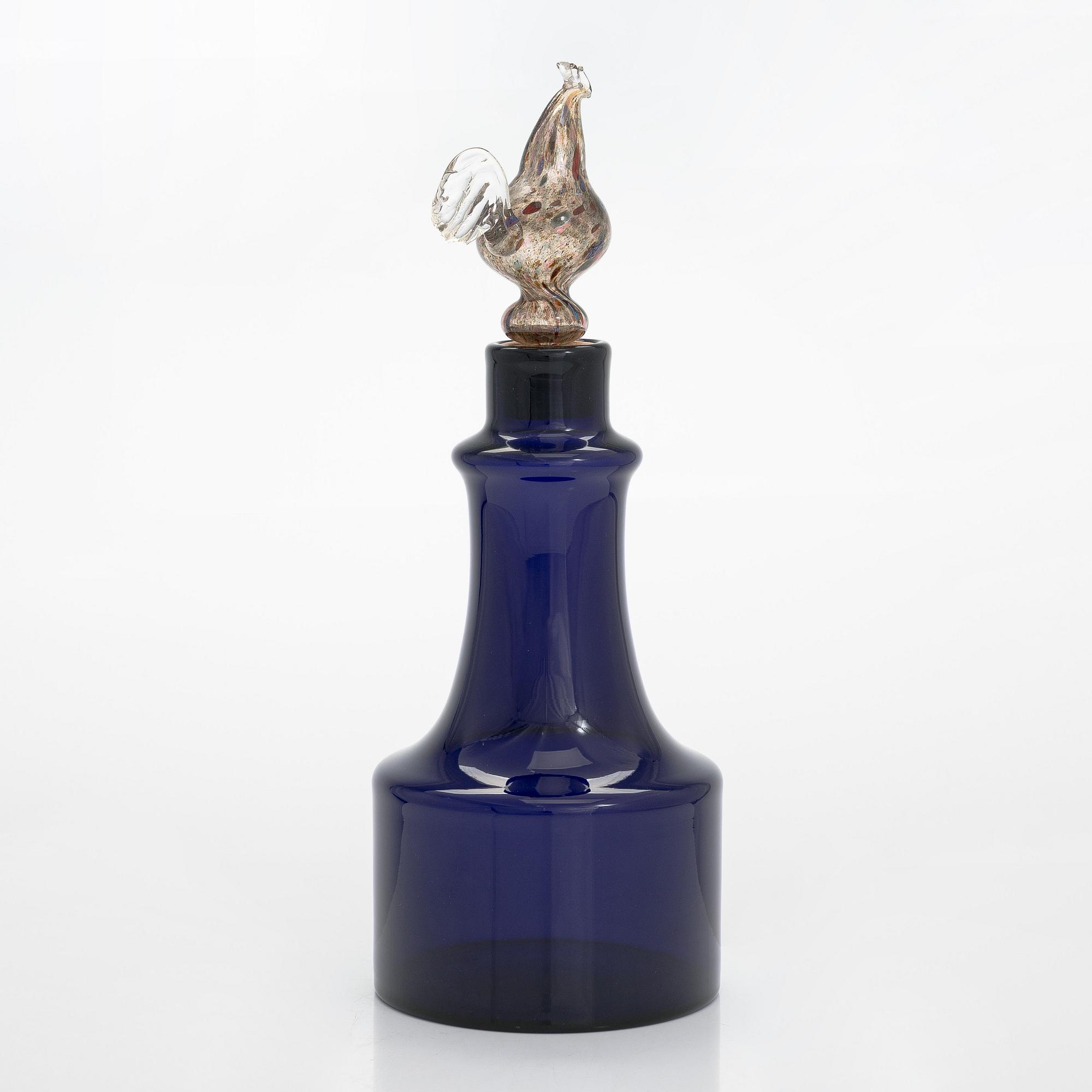 Kaj Franck, karaff, modell 1502, signerad Nuutajärvi Notsjö.