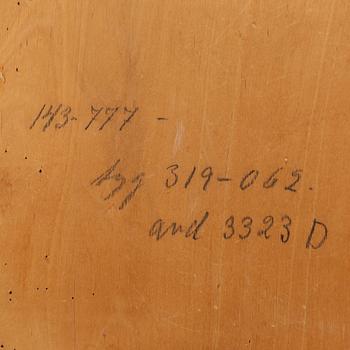 Kerstin Hörlin-Holmqvist, stolar, 4 st, "Triva"-serien, Nordiska Kompaniet, 1900-talets mitt.