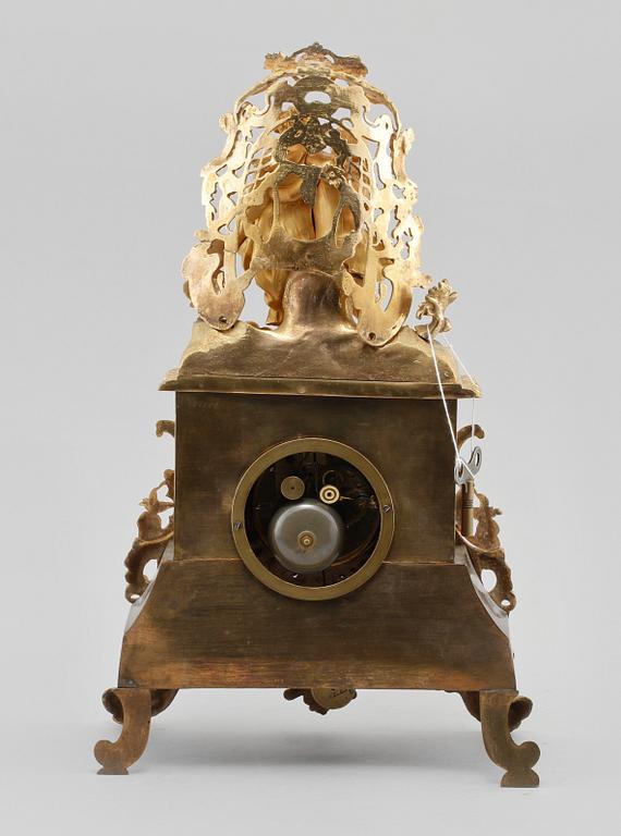 BORDSPENDYL, nyrokoko, sent 1800-tal.