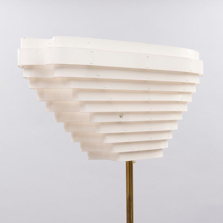 Alvar Aalto, A FLOOR LAMP, A 805 'Angel's Wing'. Manufactured by Valaistustyö.