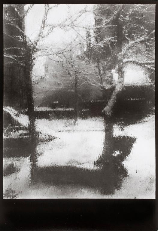 JOSEF SUDEK, silver gelatin fotografi, nummer 4/18 ur Mappen "Profily", från 1980.