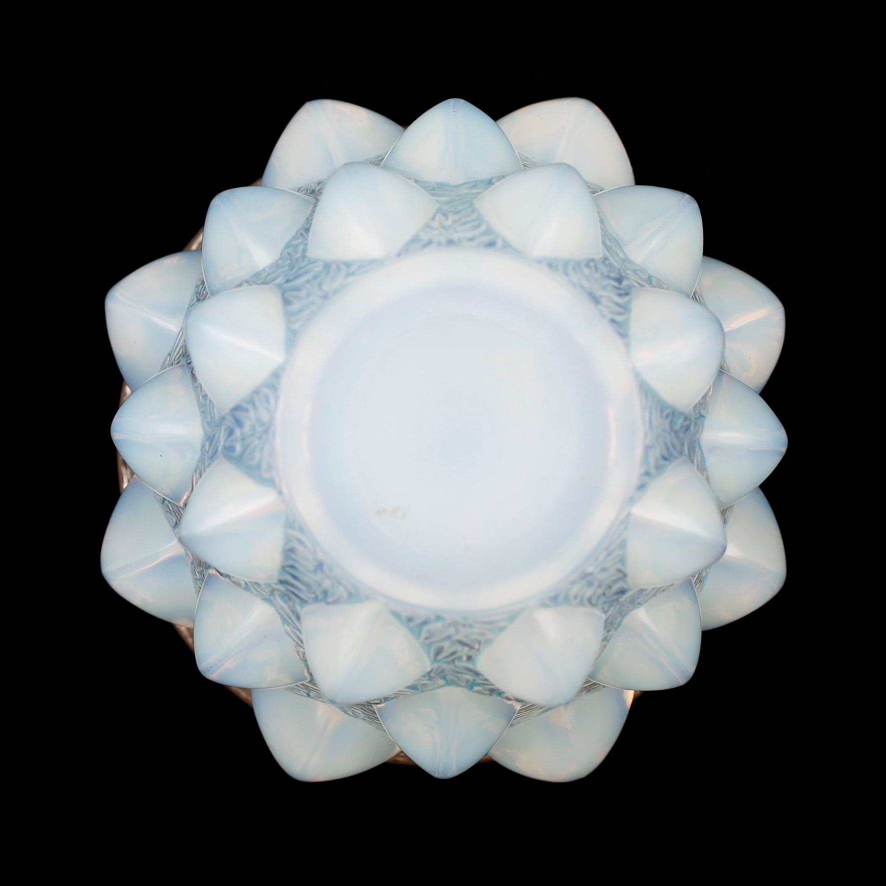 RENÉ LALIQUE, vas "Rampillon", Frankrike, efter 1928.