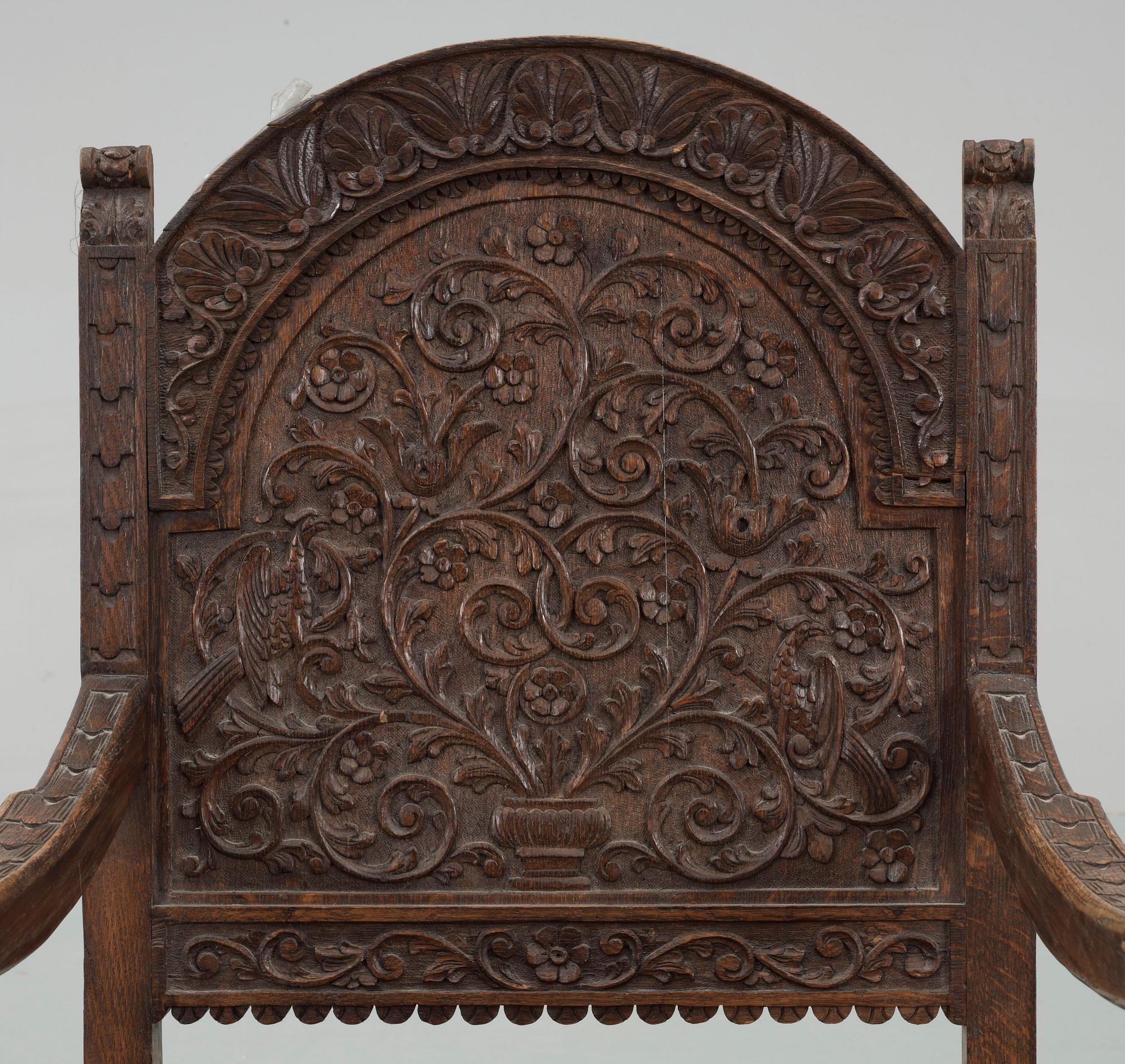 STOL, barockstil, 1800-tal.