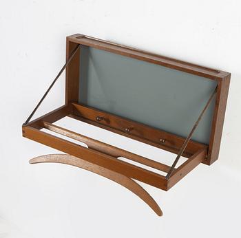 Adam Hoff and Poul Östergaard, an oak coat hanger, Virum Möbelsnickeri, Denmark, mid 20th Century.