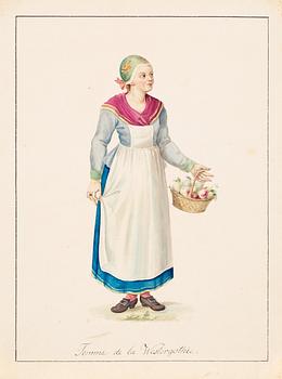 364. Carl Wilhelm Swedman, "Femme de la Westergothie".