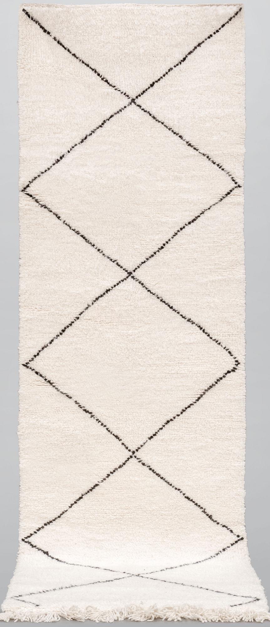 A runner, Morocco, ca 300 x 88 cm.