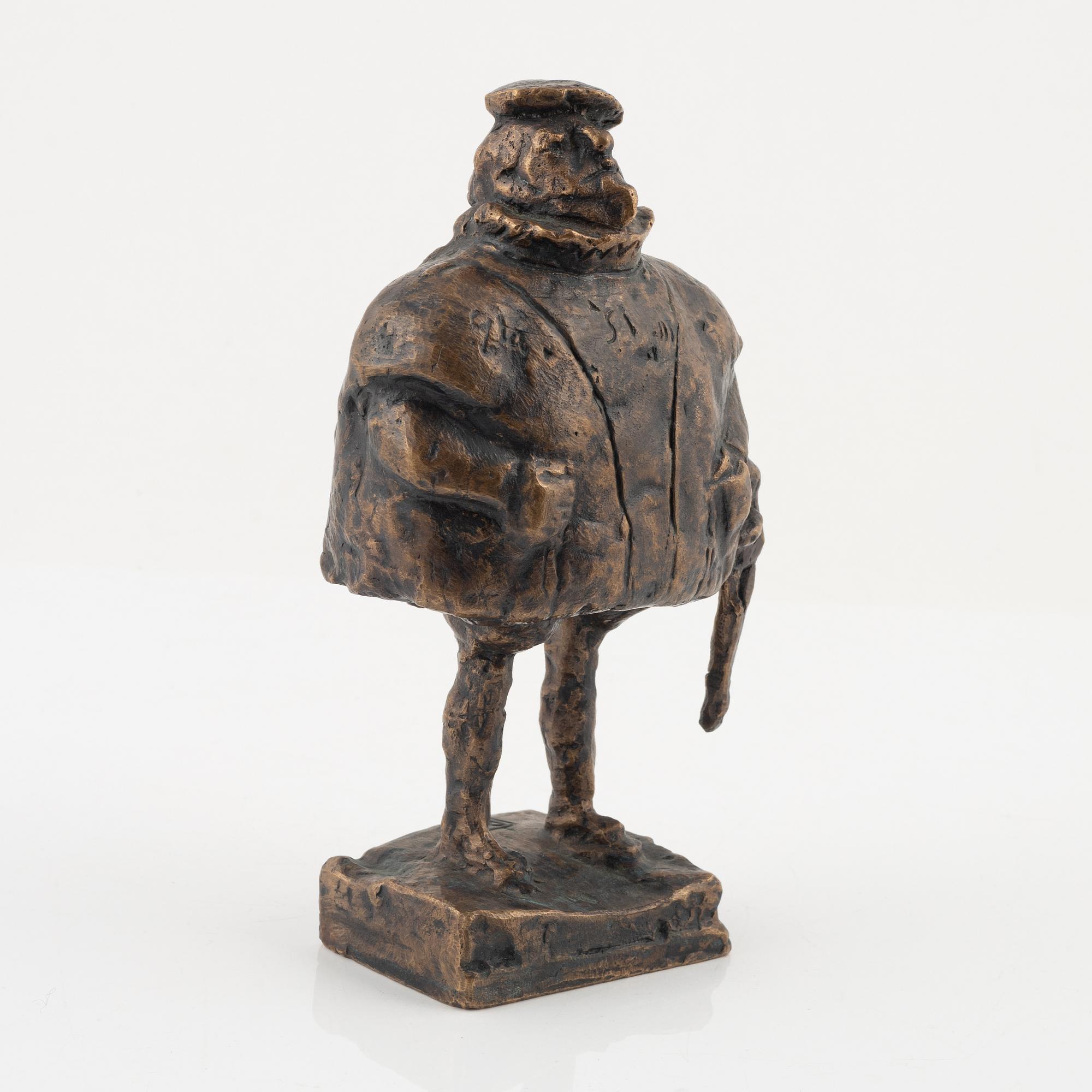 Bror Marklund, Sculpture, bronze, signed BM, height 22.5 cm.
