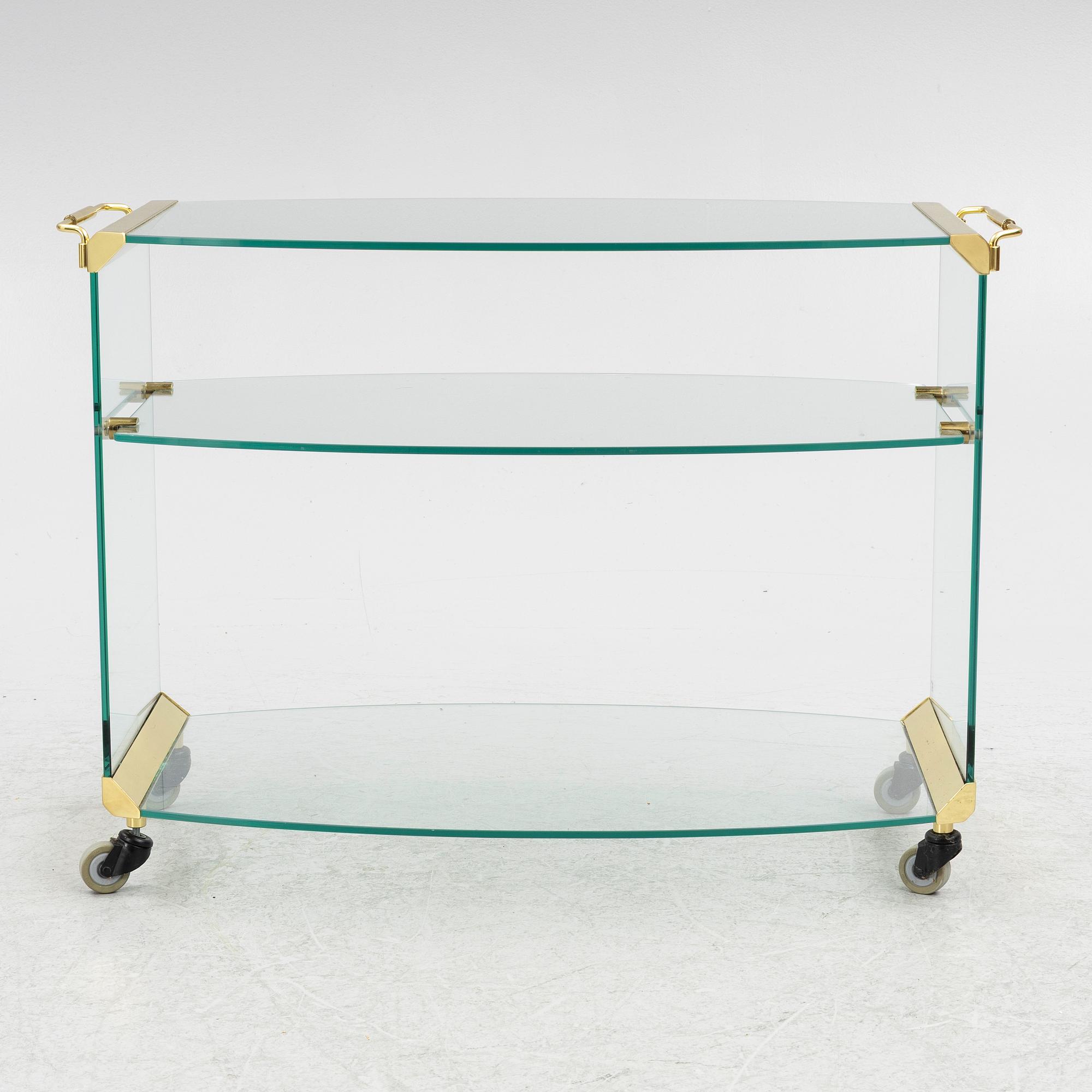 Serving cart, Gallotti & Radice, Italy, 1980s.