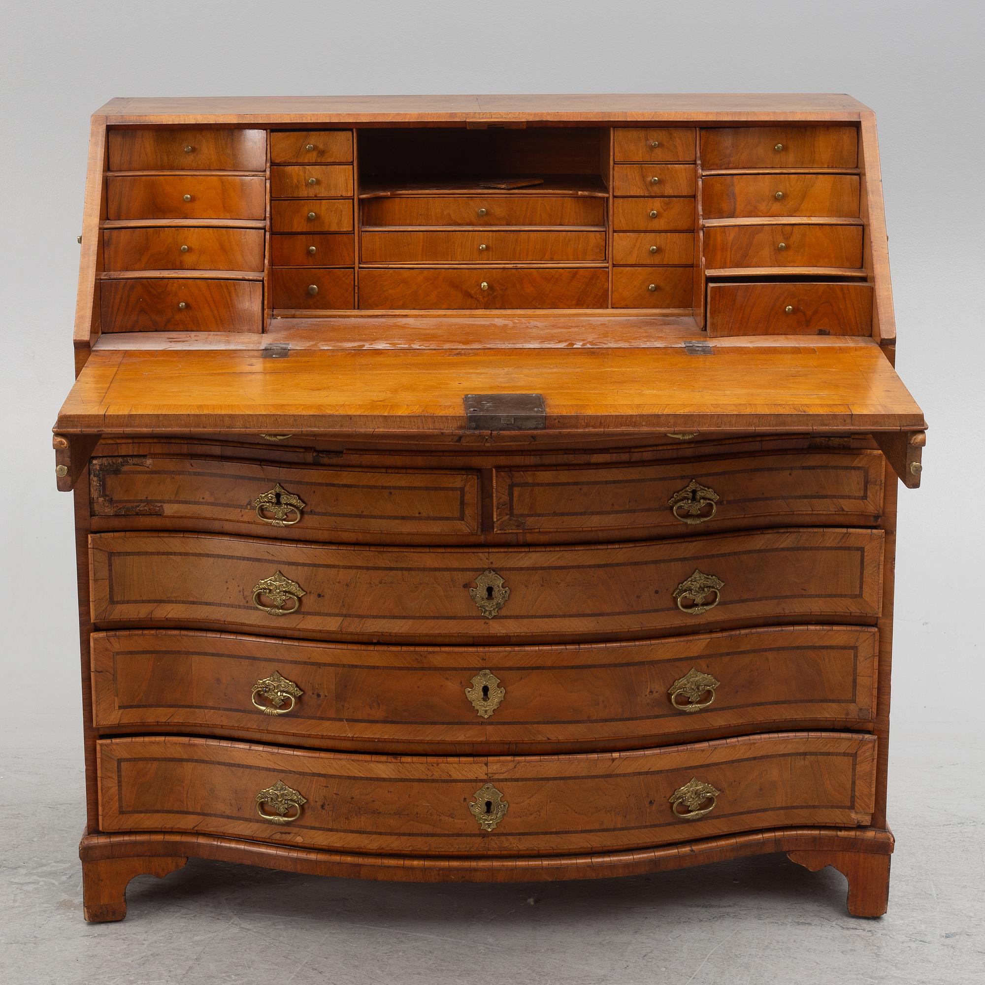 Secretary, late Baroque, first half of the 18th century.