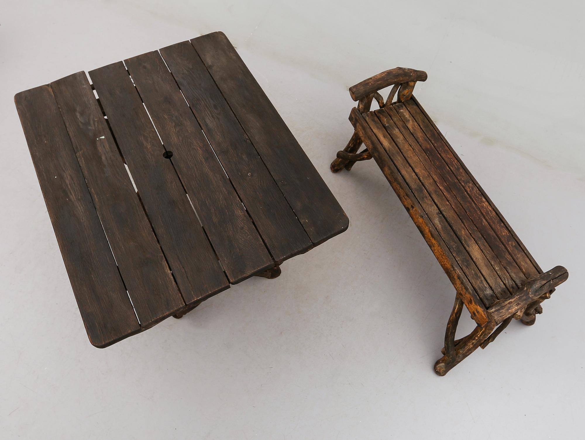 BORD OCH BÄNK, 1900-tal.