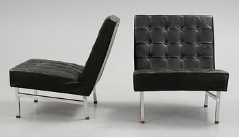 FÅTÖLJER, ett par, 1900-talets andra hälft.