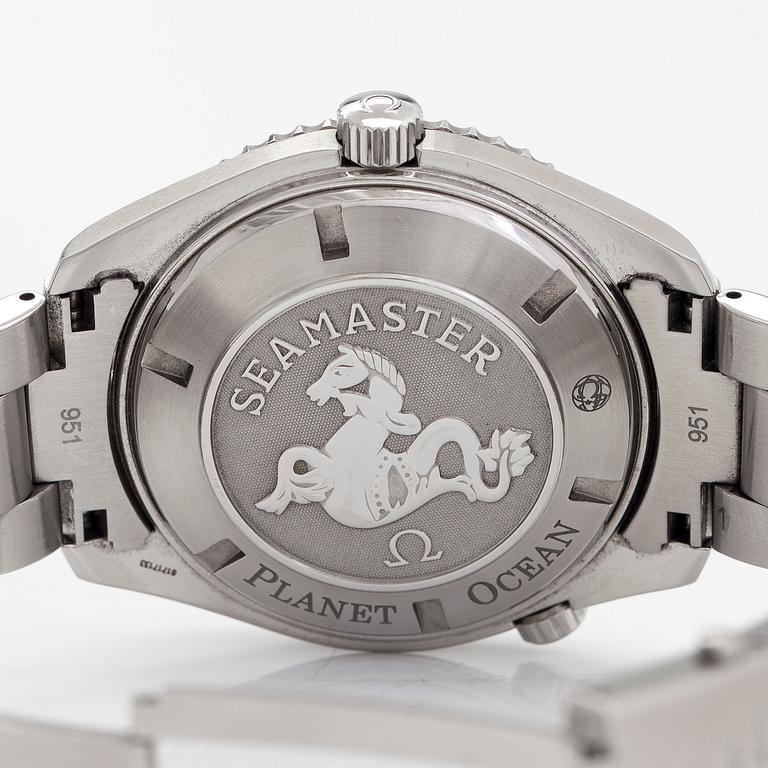Omega, Seamaster, Planet Ocean 600M, Chronometer, wristwatch, 45.5 mm.