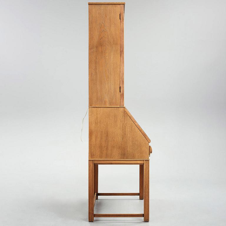 J. E. Blomqvist, a Swedish Grace writing cabinet with armchair, Uppsala, ca 1921.