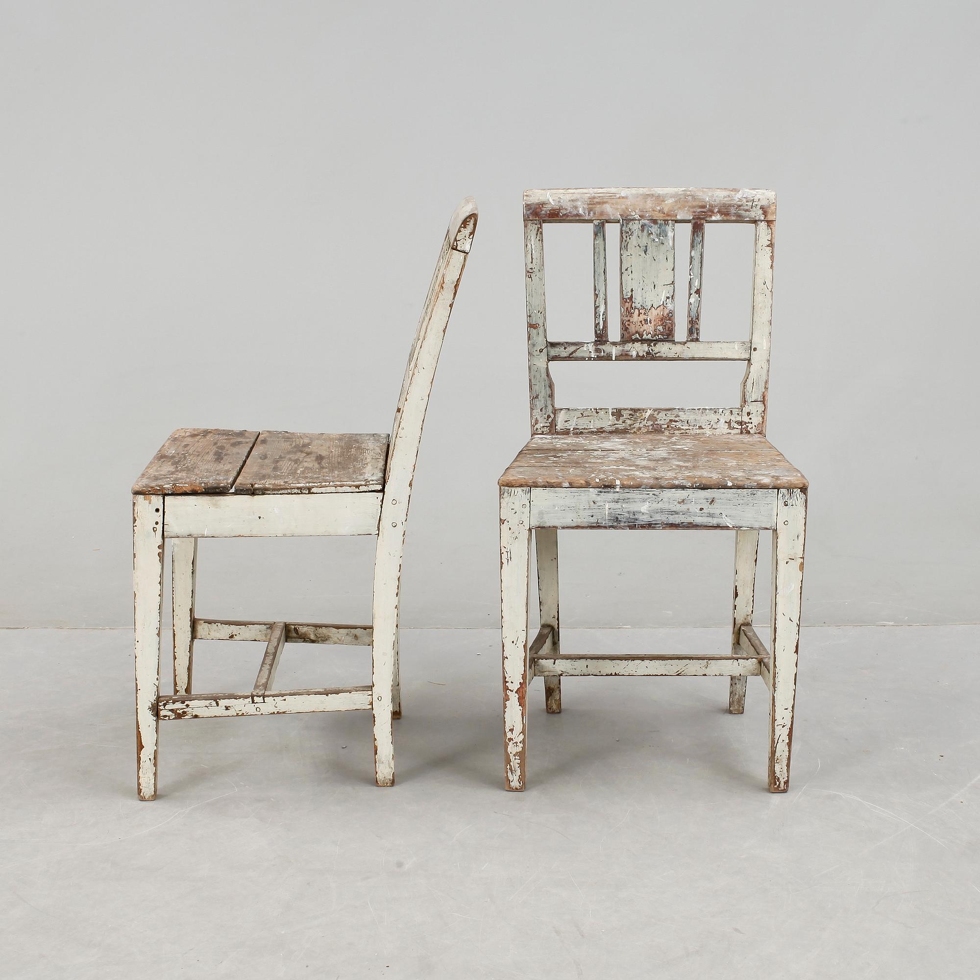 STOLAR, ett par, 1800-tal.