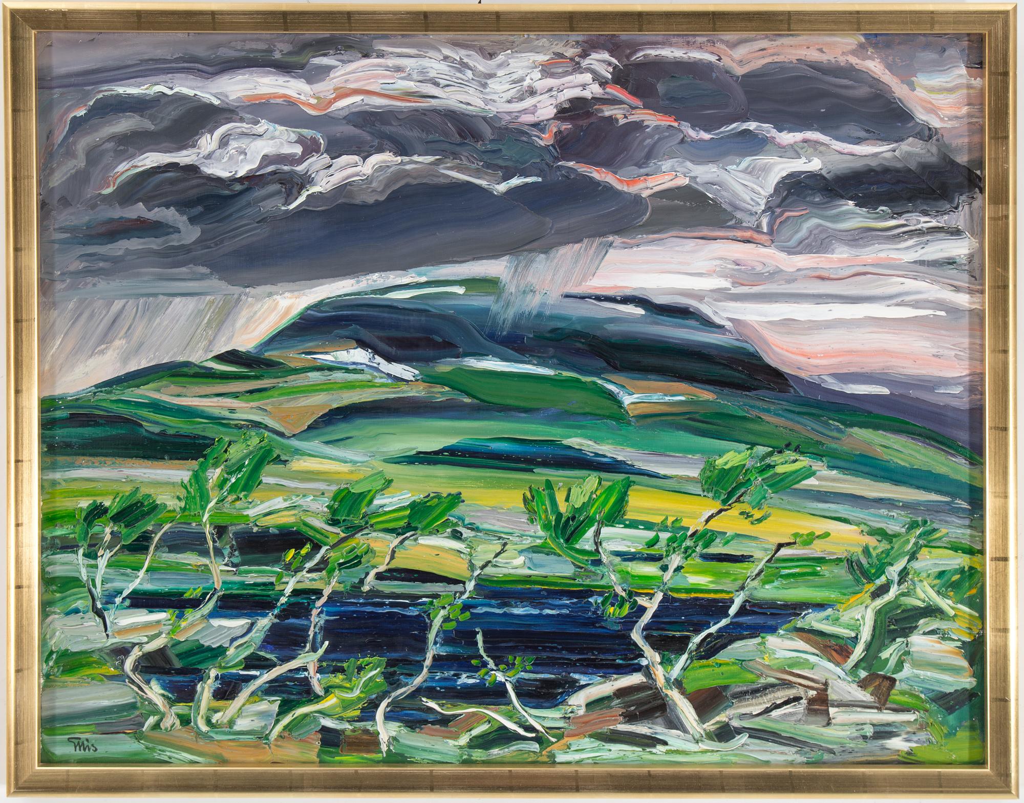 BENGT ELLIS, olja på duk, signerad.