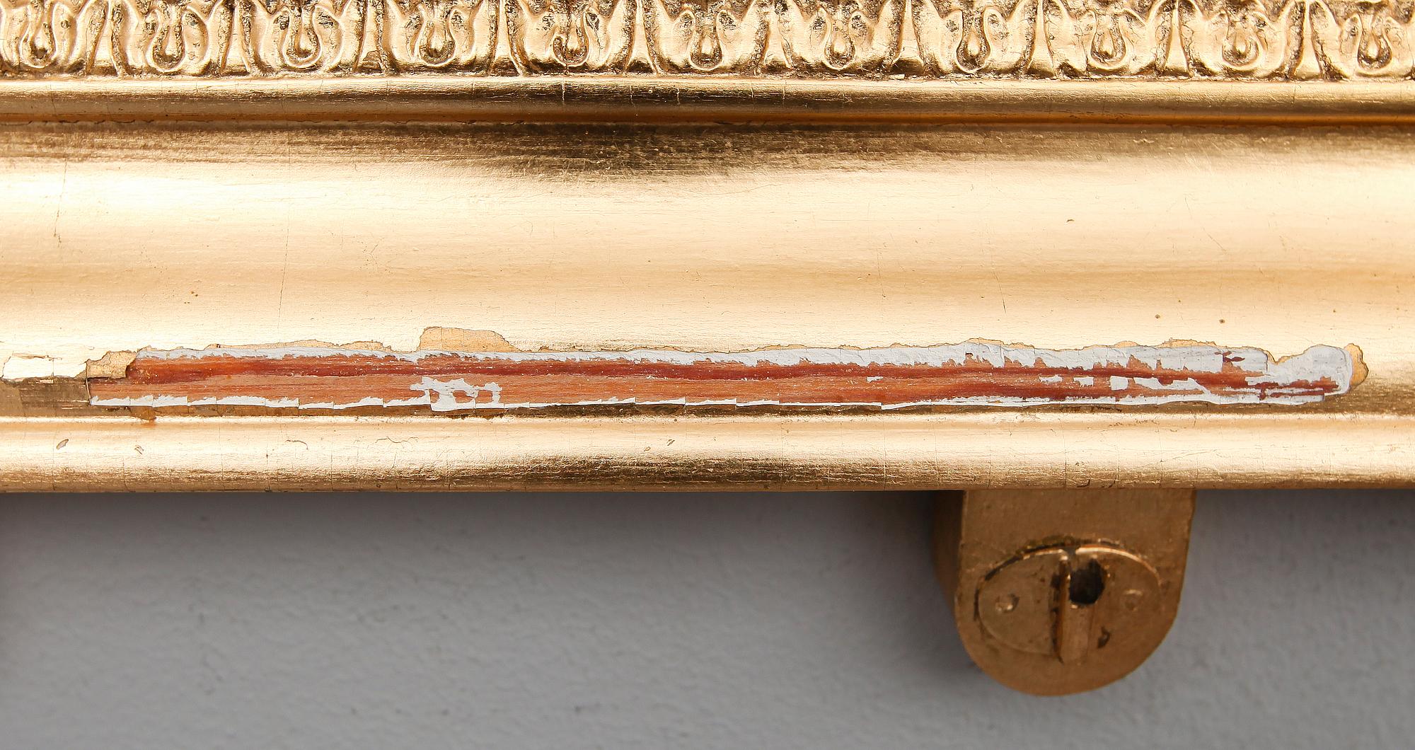SPEGELLAMPETT, senempire, 1800-talets mitt.