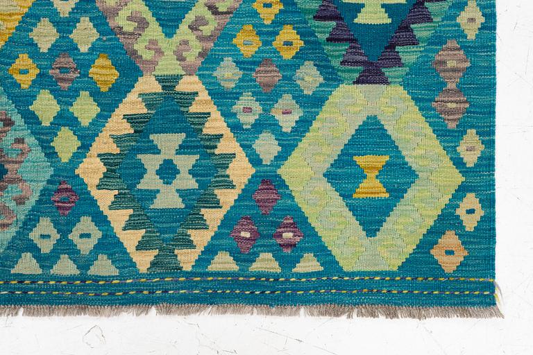 Rug, kilim, Afghanistan, approx. 247 x 173 cm.