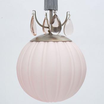 Harald Notini, a pair of ceiling lamps model "10436", Arvid Böhlmarks Lampvarufabrik, 1930s.