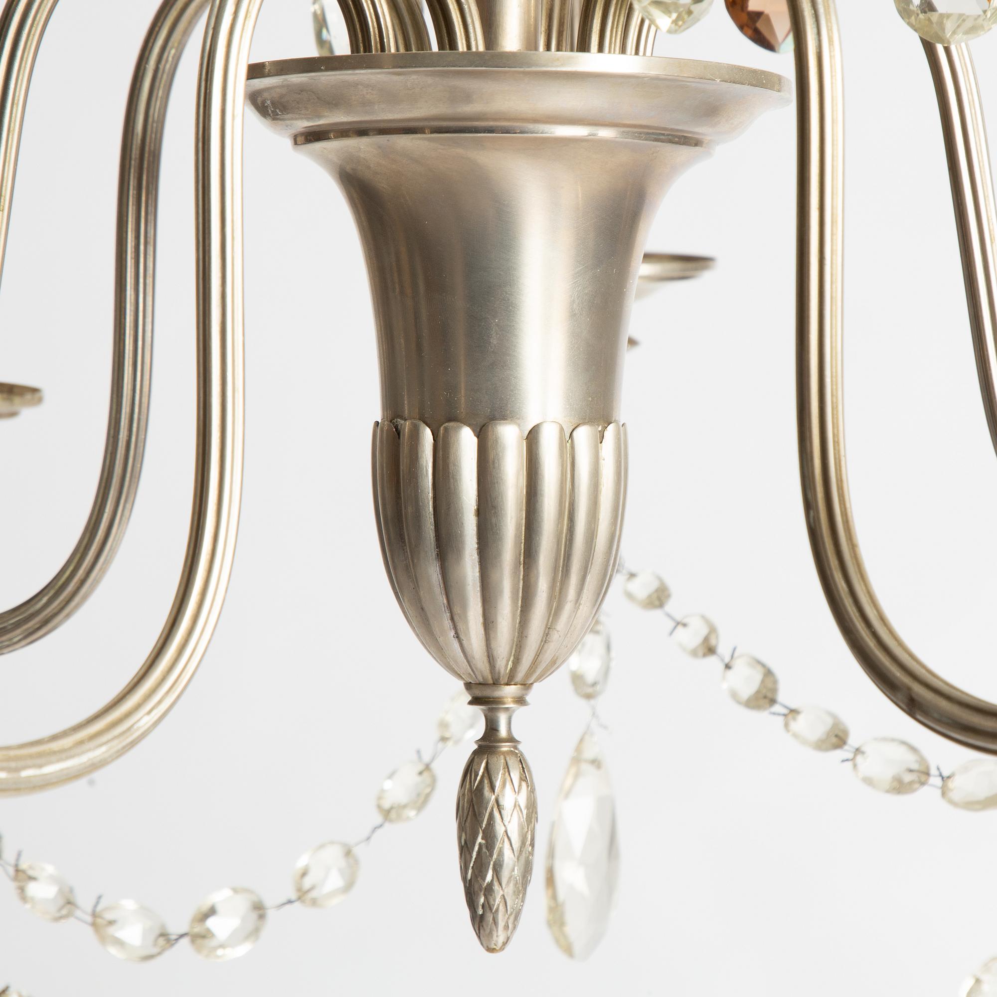 Chandelier, Swedish Grace, 1920s.