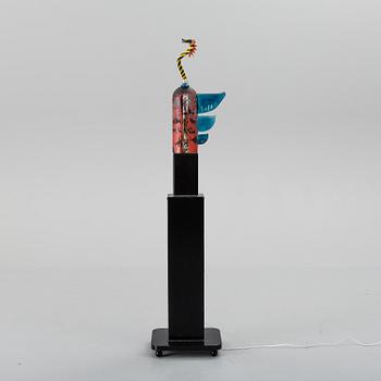 KJELL ENGMAN, a unique glass sculpture for Kosta Boda, Sweden.