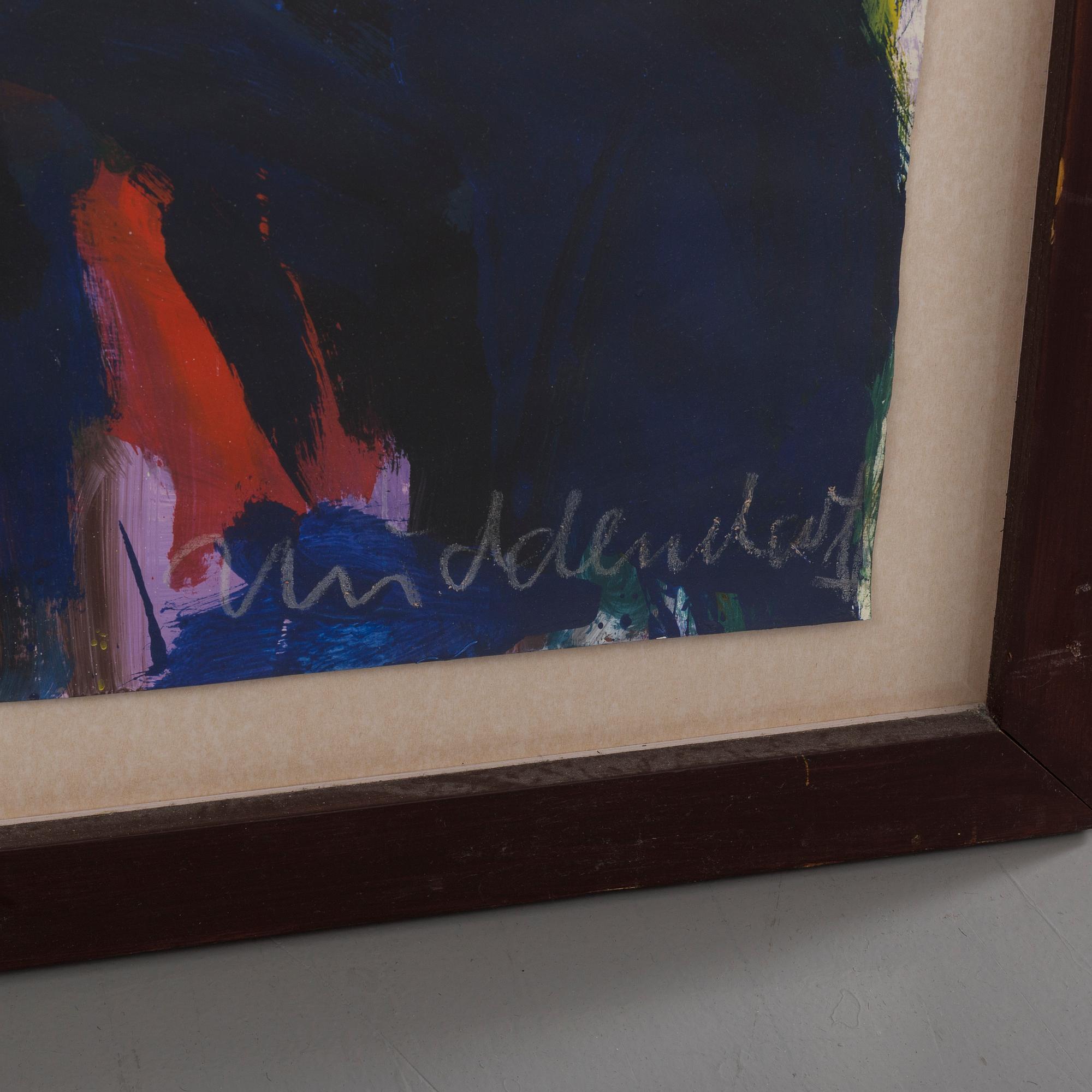 A PAINTING BY HELMUT MIDDENDORF.