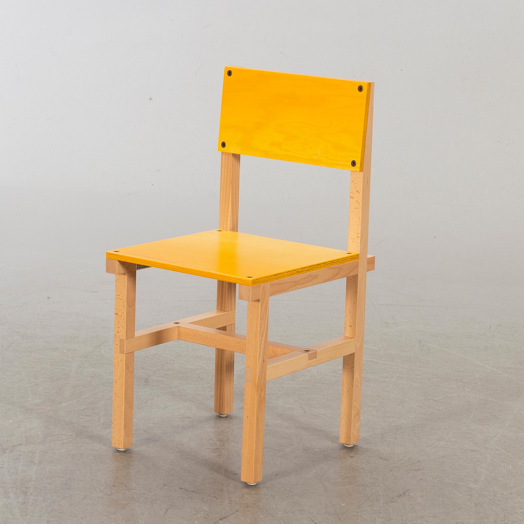 FREDRIK PAULSEN, "Röhsska"Designbaren, chair, Blå Station 2020, Chair 61/102.