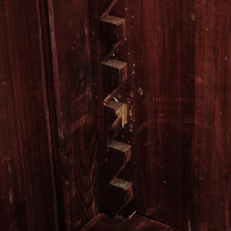 An early 20th century empire-style bookcase.