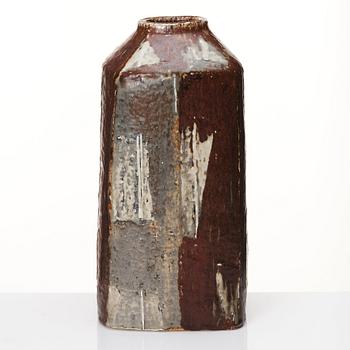 Carl-Harry Stålhane, a unique stoneware floor vase, Rörstrand, Sweden 1960.