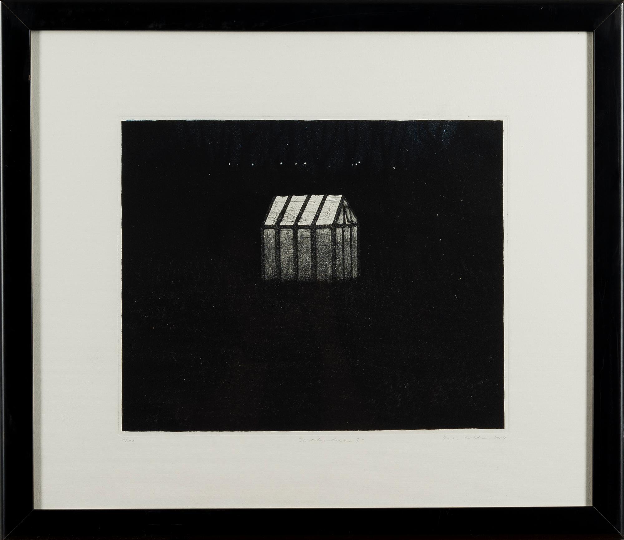 TUULA LEHTINEN, linje-etsning, akvatint, signerad och daterad 1984, numrerad 41/100.