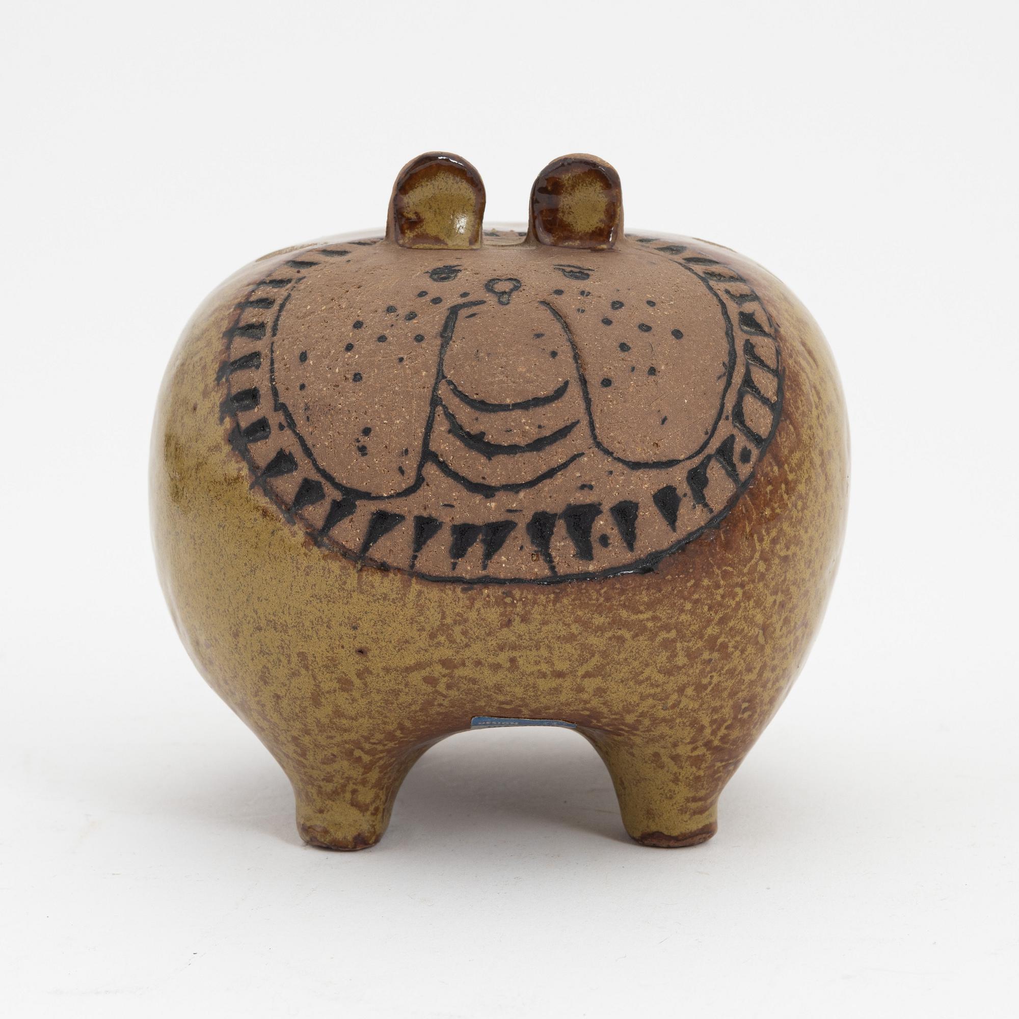 Lisa Larson, a stoneware figurine, Gustavsberg.