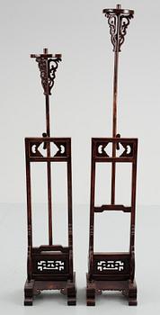 310. A pair of floor lamps, China 20th century.