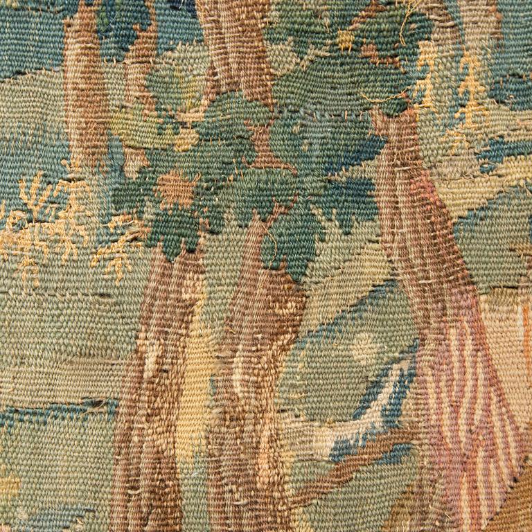 TAPESTRY, tapestry weave, probably Flanders, 17th century. Ca 217 x 271 cm.