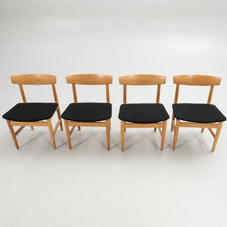Børge Mogensen, Chairs, 4 pcs, "Öresund", Karl Andersson & Söner, second half of the 20th century.