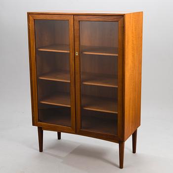 A Finnish display cabinet, 1960:s-70:s, teak.