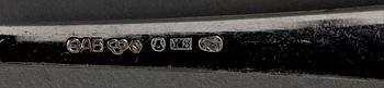 BESTICK, silver, 60 delar, GAB, Stockholm. 1950-tal.