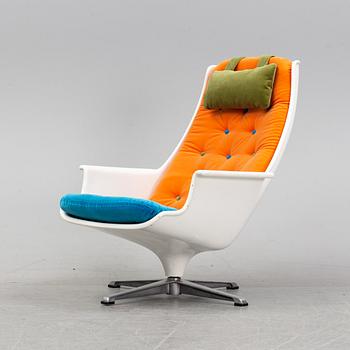 A 'Tellus' easy chair by Alf Svensson and Yngvar Sandström, Göte-Möbler, Nässjö AB, 1970's.