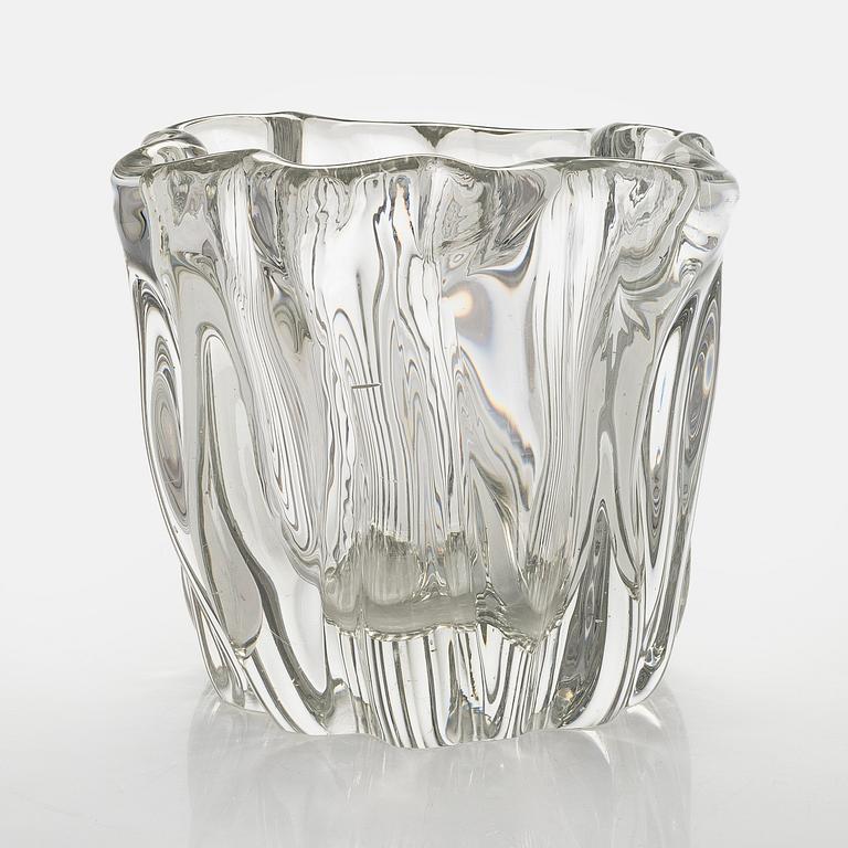 Tapio Wirkkala, maljakko, "Kalvolan kanto", signeerattu Tapio Wirkkala Iittala.