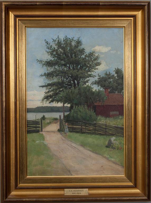 SIGFRID AUGUST KEINÄNEN, olja på duk, osign.