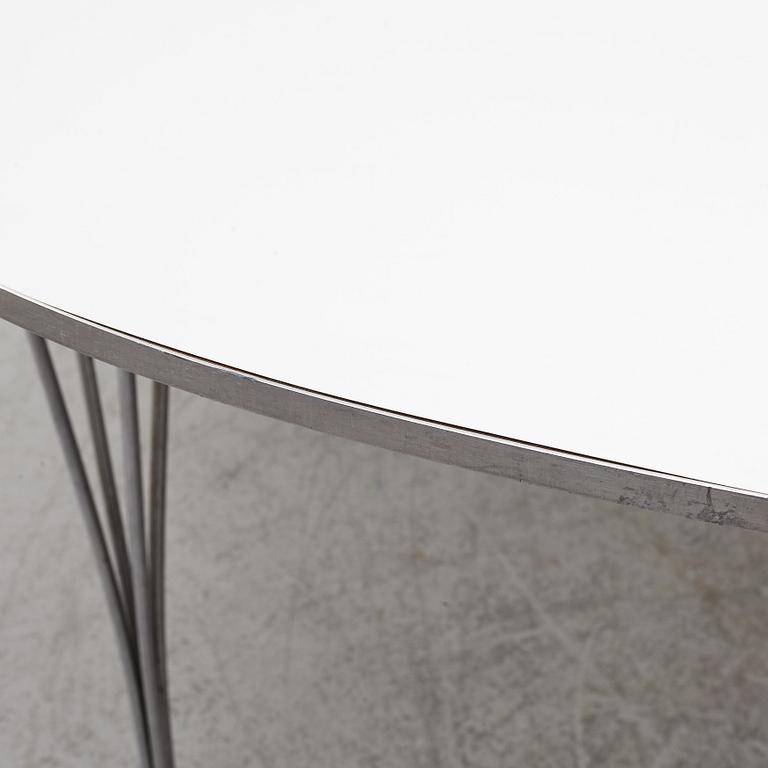 Piet Hein & Bruno Mathsson, table, "Superellipse" Fritz Hansen, Denmark,.
