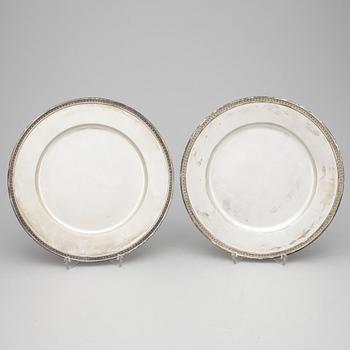 FAT, ett par, sterlingsilver, Borgila, Stockholm, 1943. Vikt ca 1019g.