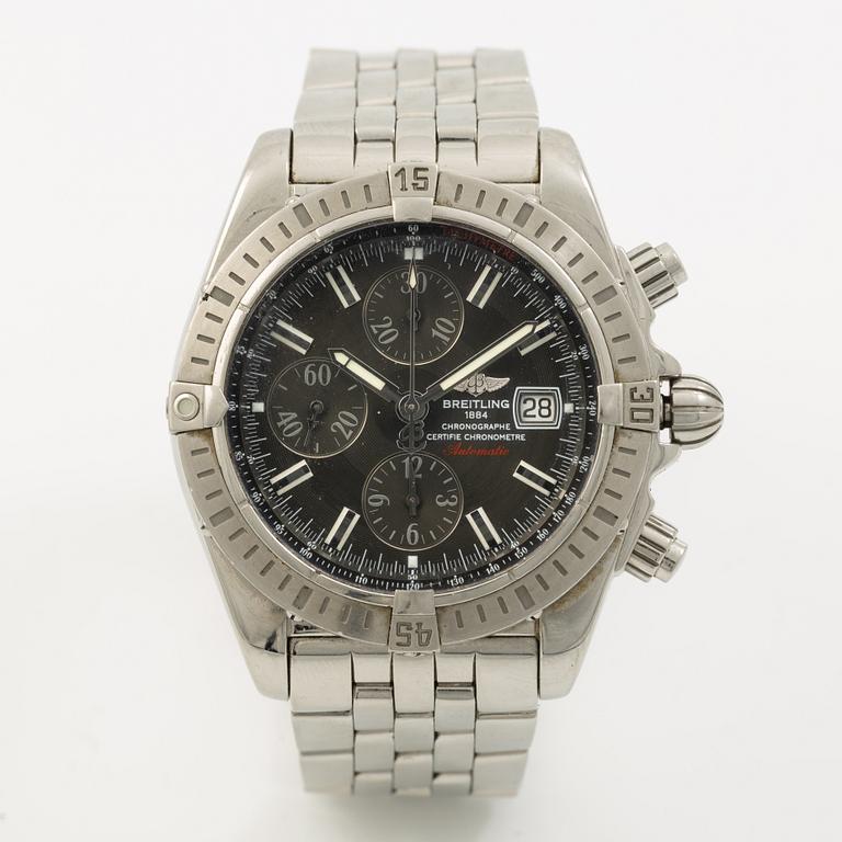 Breitling, Chronomat Evolution, wristwatch, chronograph, 43.7 mm.