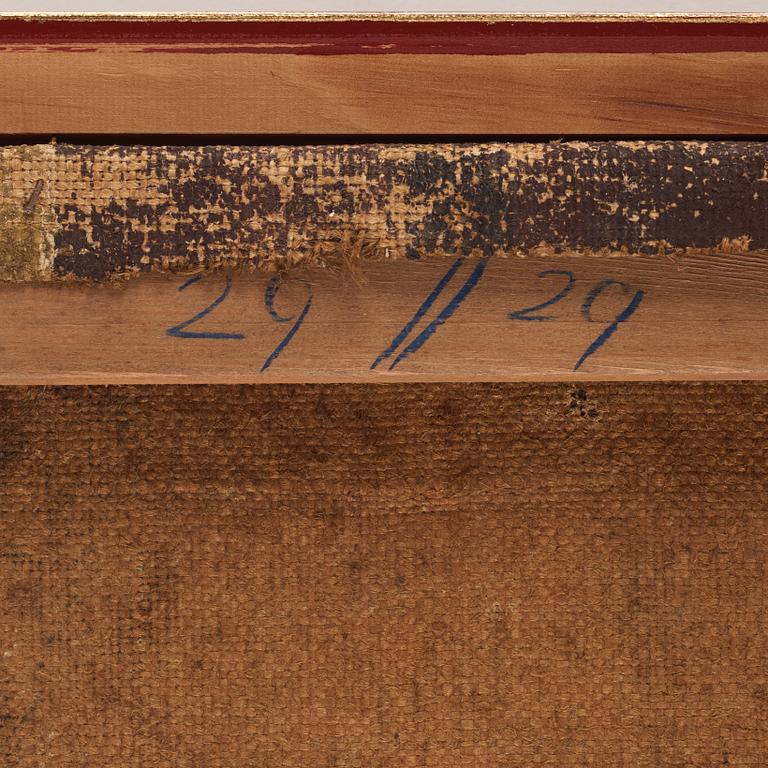 Jules Schyl, Stilleben med kruka och äpplen.