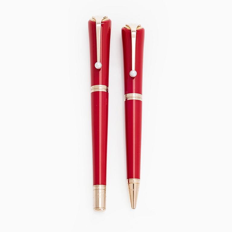 Montblanc, kulspetspennor, 2 st, Special edition "Marilyn Monroe".